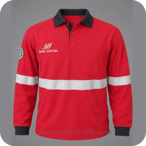 seragam polo shirt untuk kerja lapangan